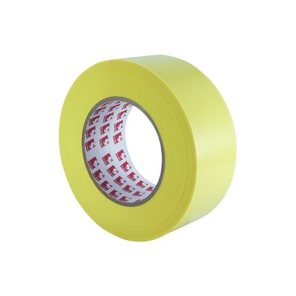 Scapa North America Scapa 3" X 60 Yrd Yellow Pe Tape Pinked Edges 16Rls/Case Pk SAP 152609 - main
